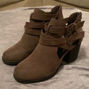 Brown Ankle Booties